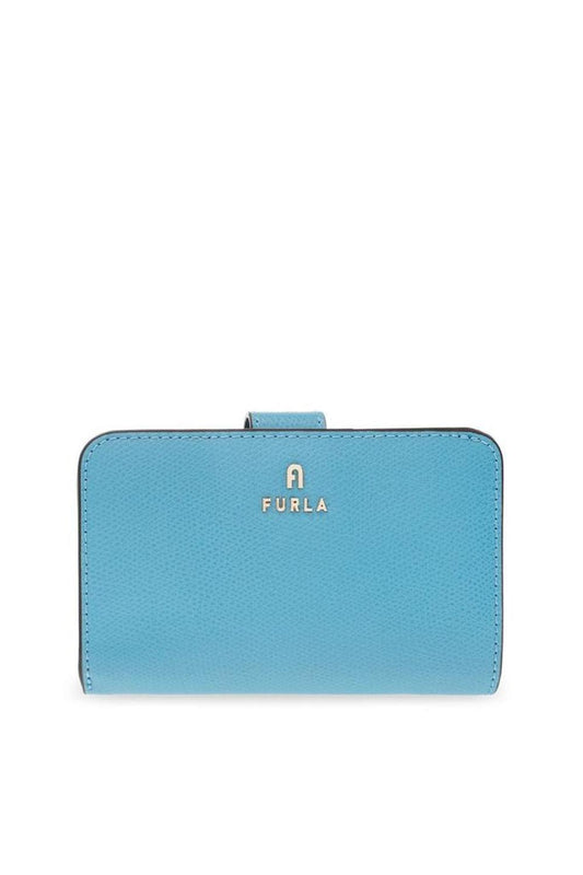 Furla Logo-Plaque Zipped Wallet