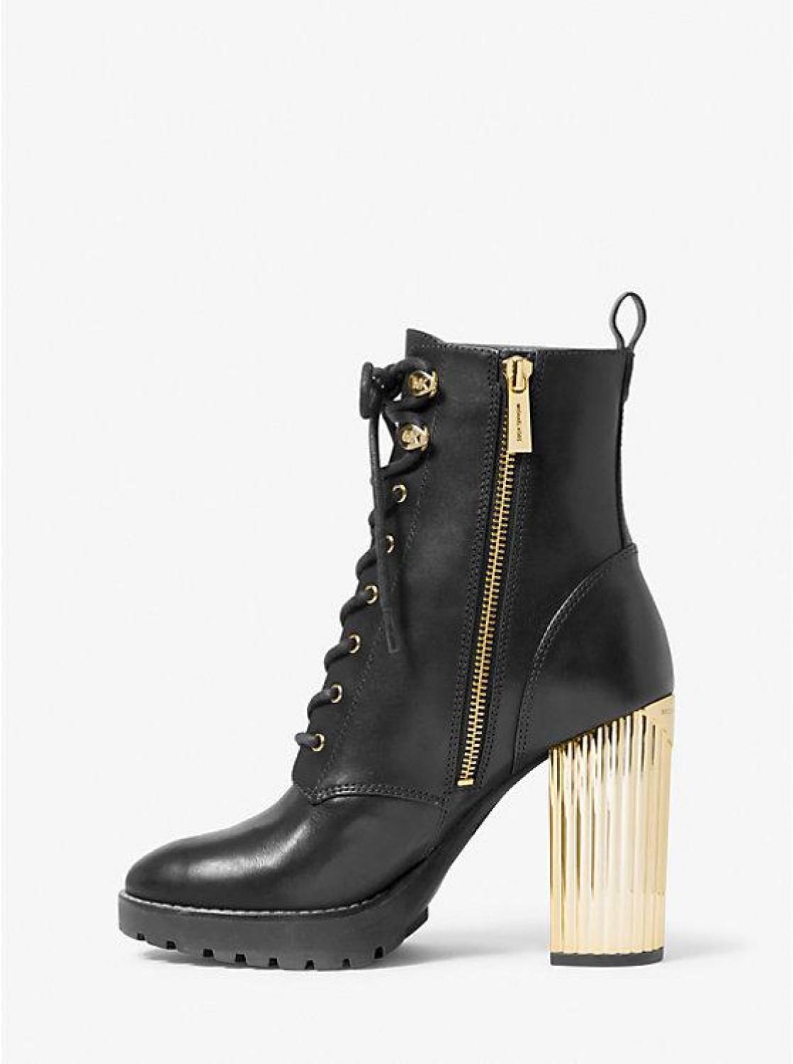 Porter Leather Lace-Up Boot