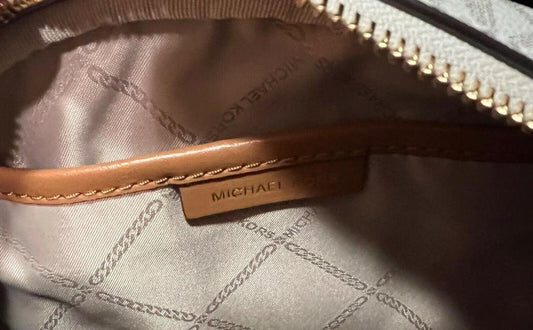 Michael Kors Women's Jet Set Charm Oval Camera Crossbody Bag