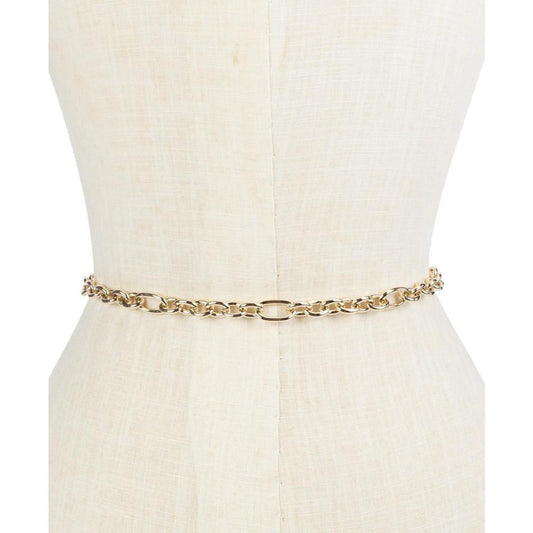 Women's Lock & Key Chain Belt