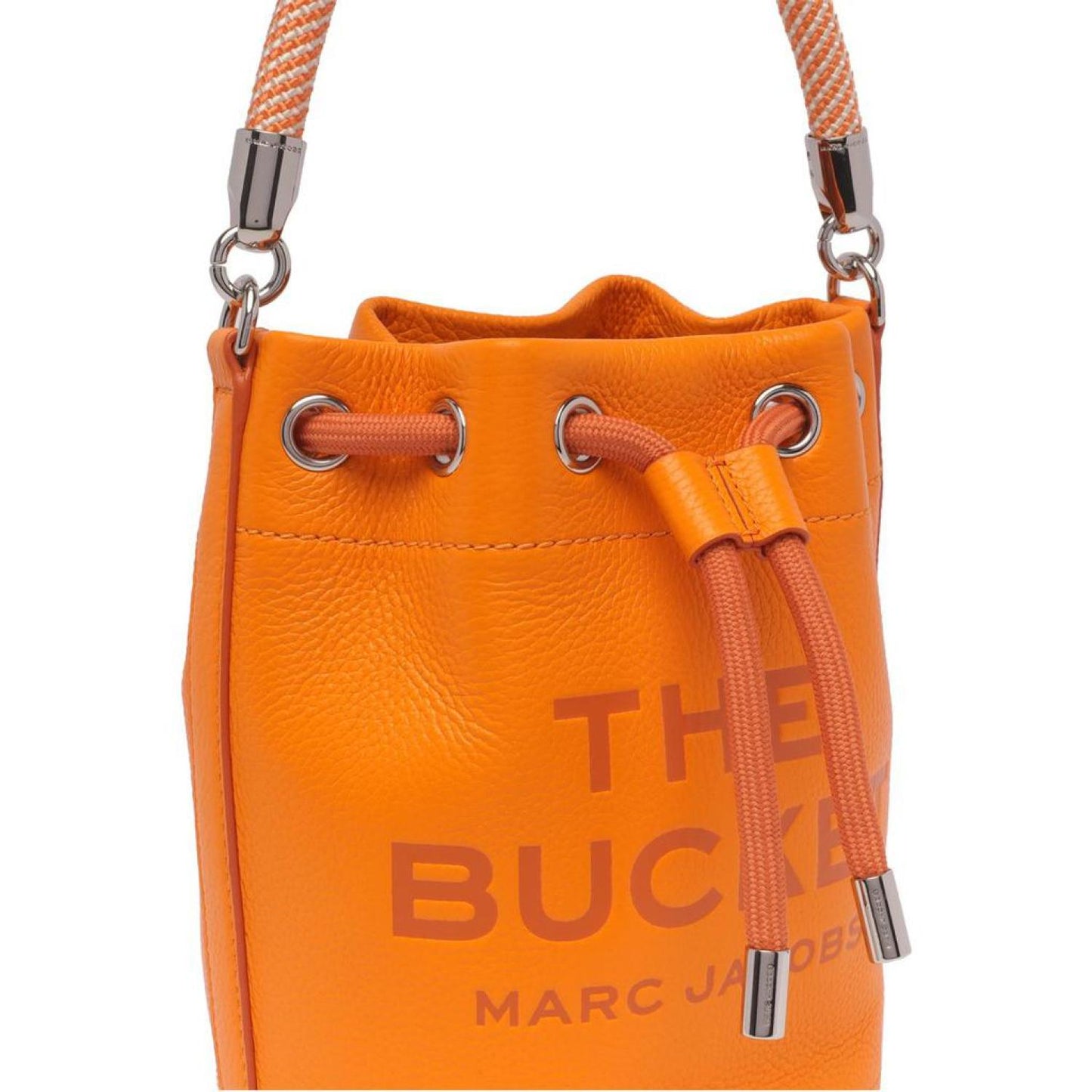 Marc Jacobs Logo Embossed Bucket Bag