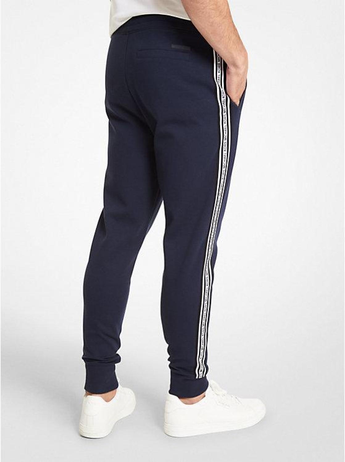 Logo Tape Cotton Blend Jogger