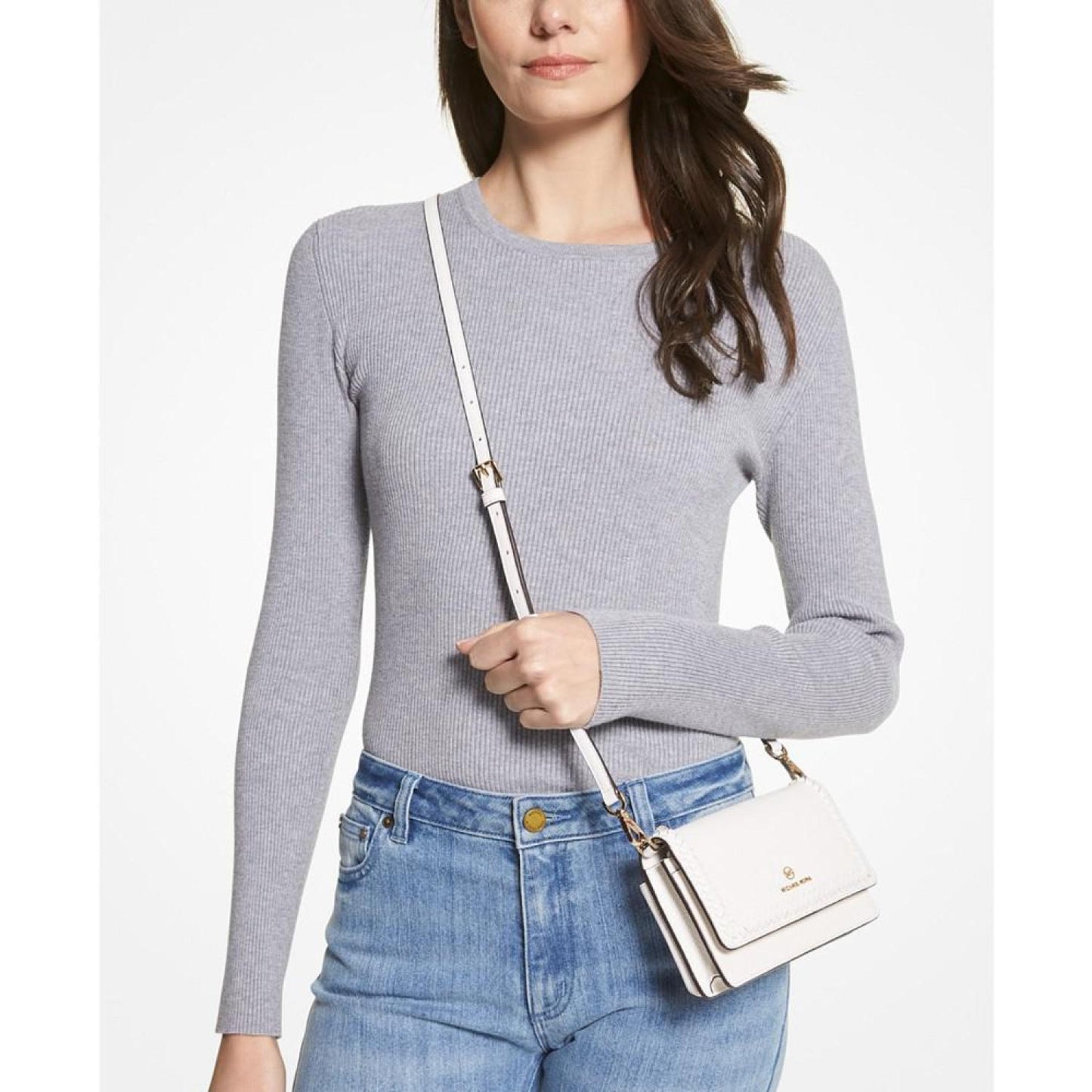 Jet Set Charm Small Leather Phone Crossbody