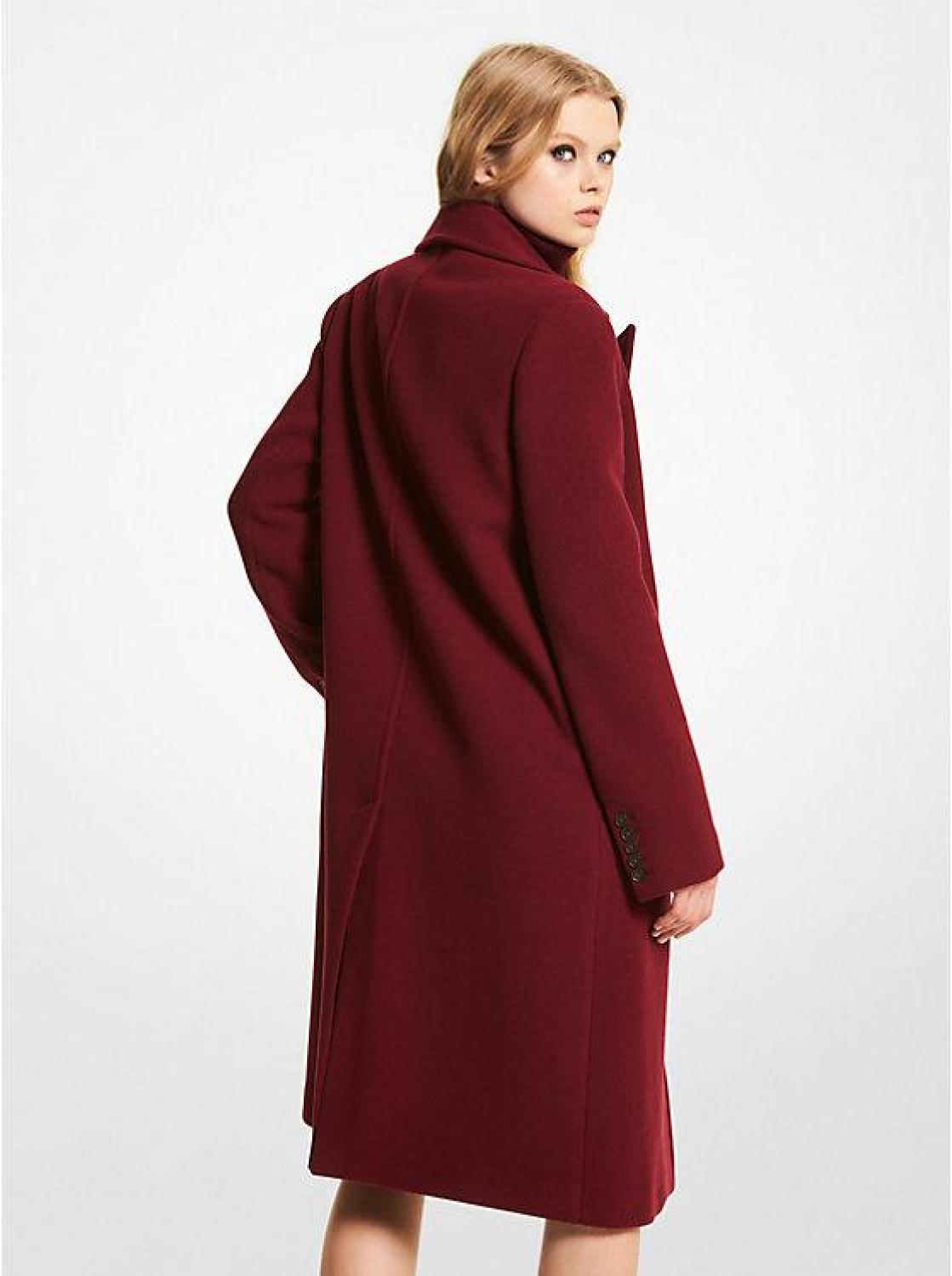 Wool Melton Oversized Coat