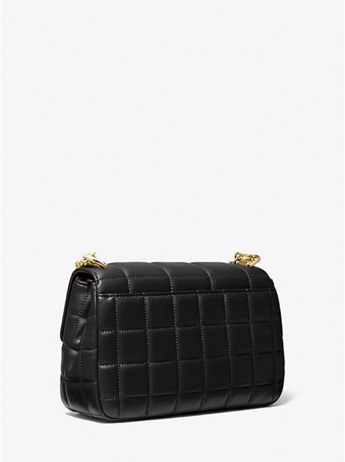 SoHo Large Quilted Leather Shoulder Bag