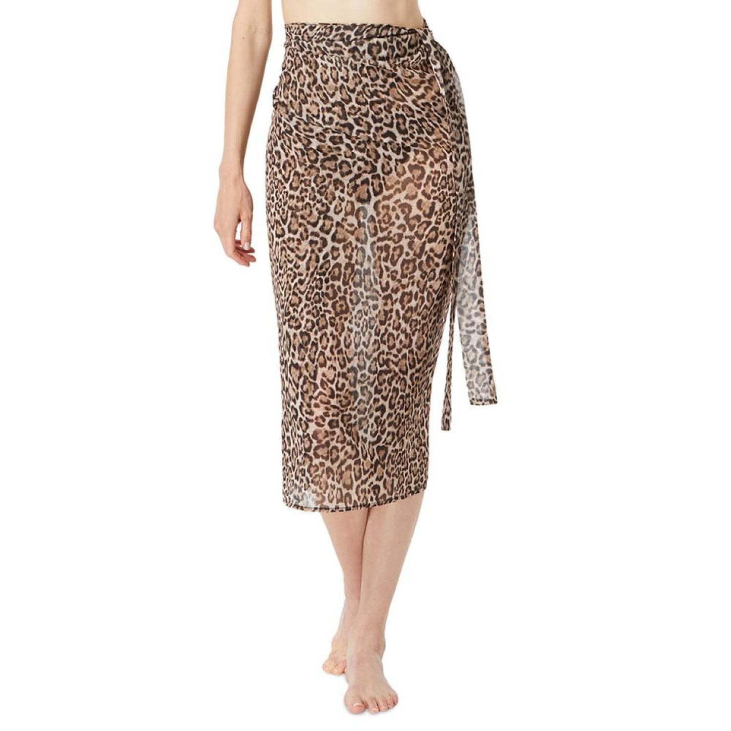 Women's Printed Convertible Wrap Swim Cover-Up