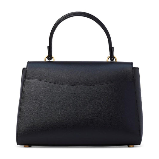 Katy Textured Leather Small Top Handle