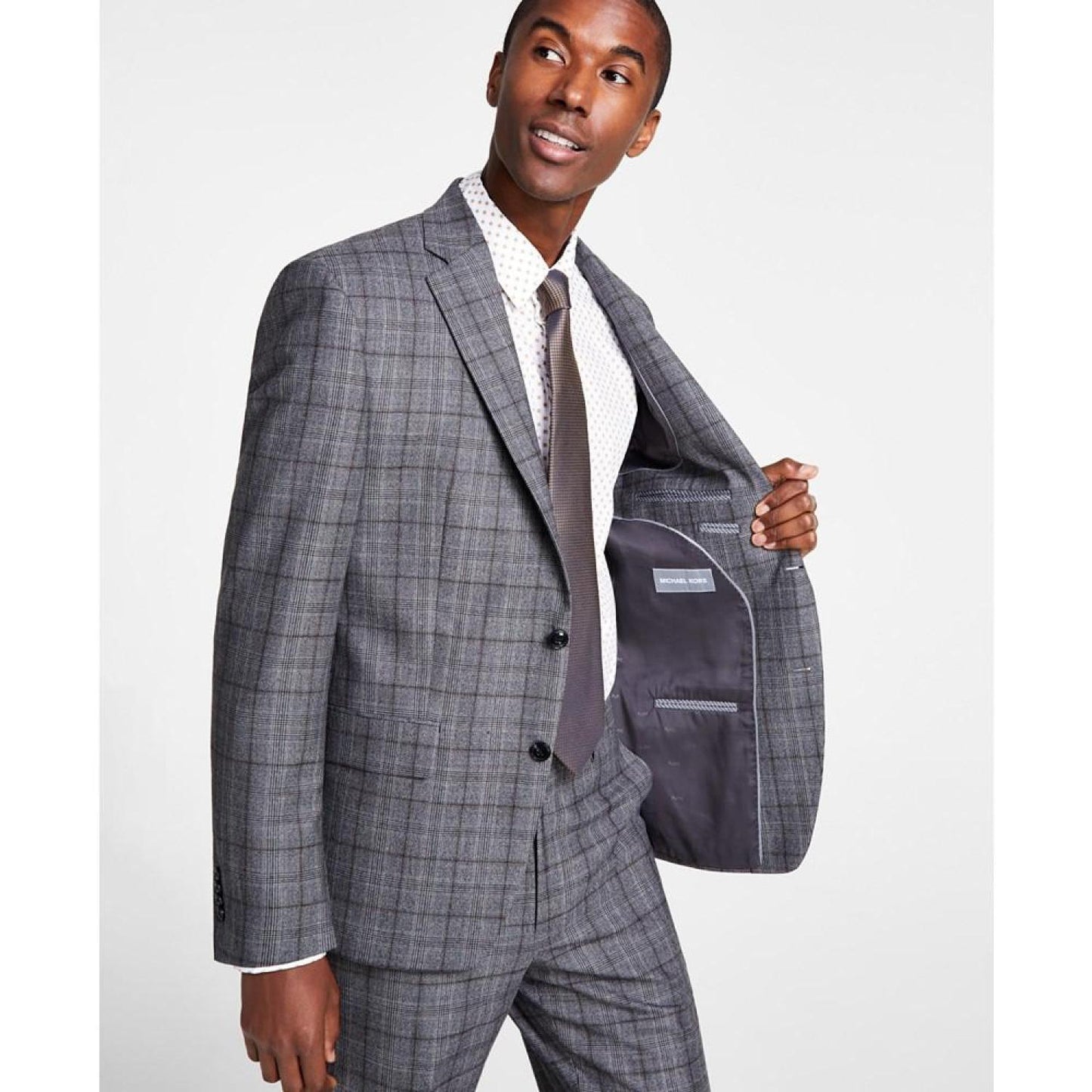 Men's Classic-Fit Wool Stretch Suit Separate Jacket