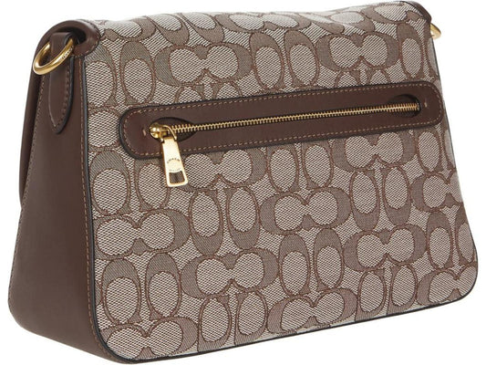 Signature Jacquard Soft Tabby Shoulder Bag