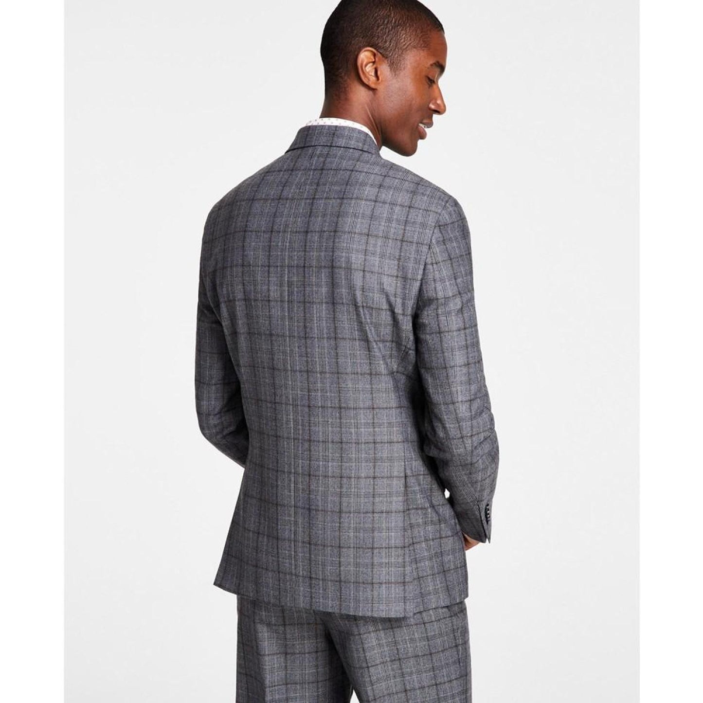 Men's Classic-Fit Wool Stretch Suit Separate Jacket
