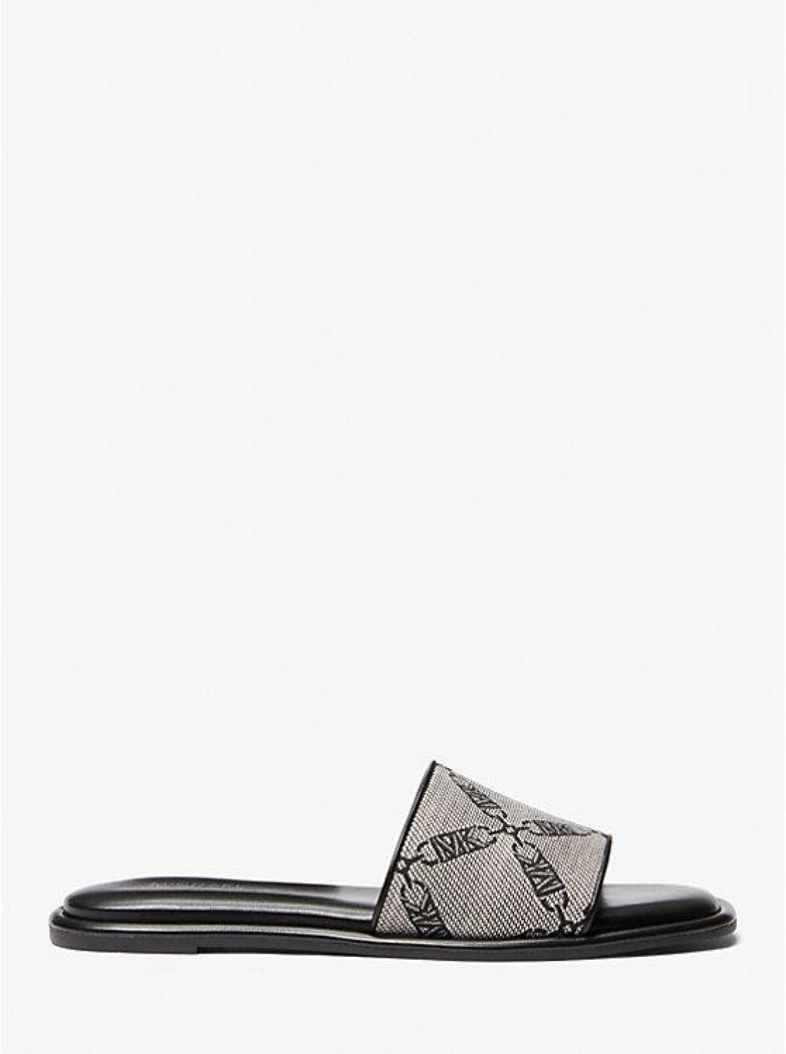 Hayworth Empire Logo Jacquard Slide Sandal