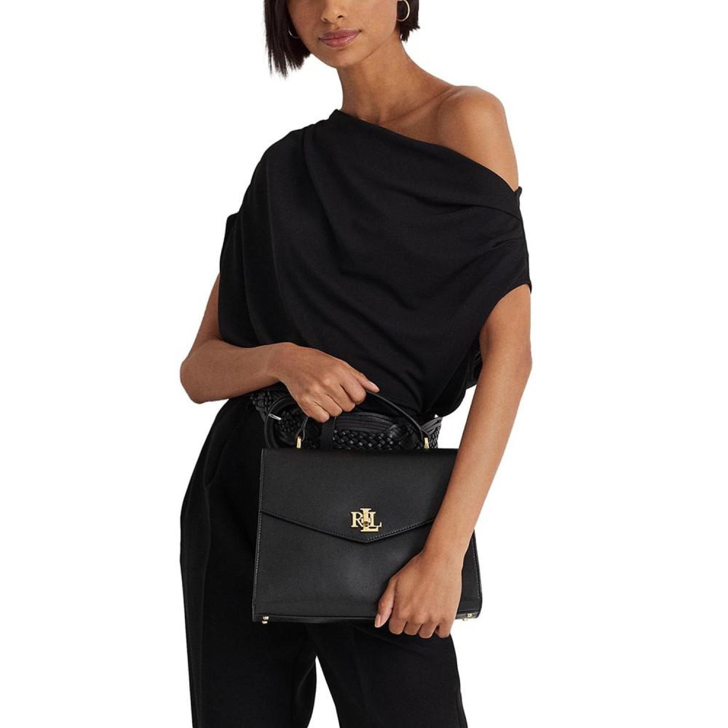 Farrah Small Leather Top-Handle Satchel