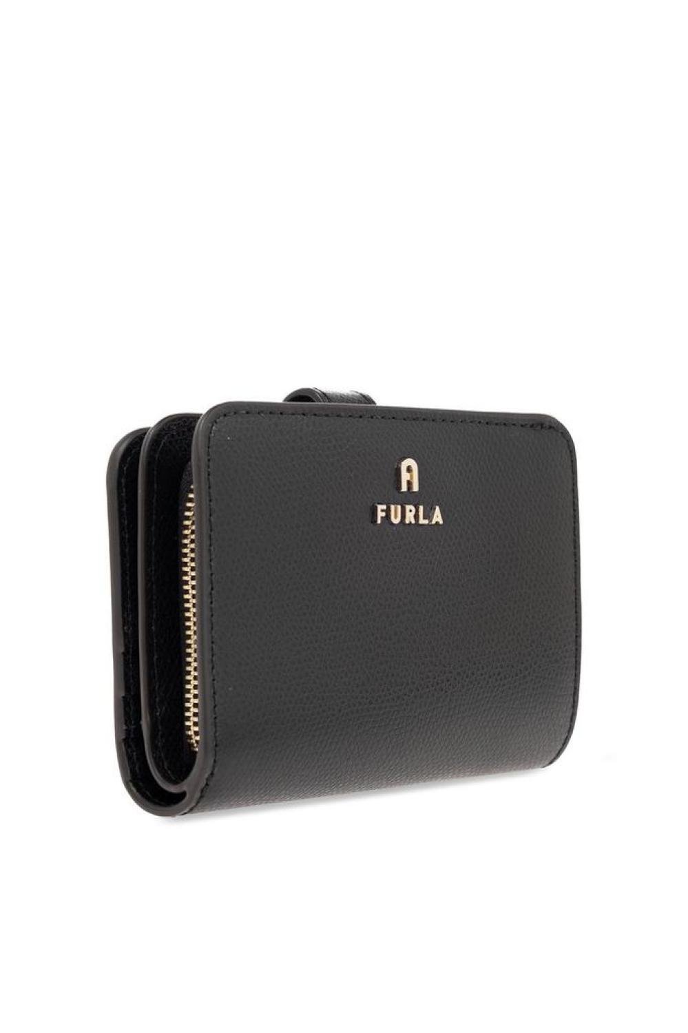 Furla Logo Lettering Compact Wallet