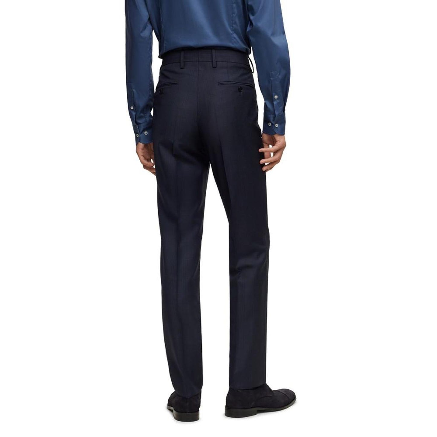 Men's Regular-Fit Checked Suit