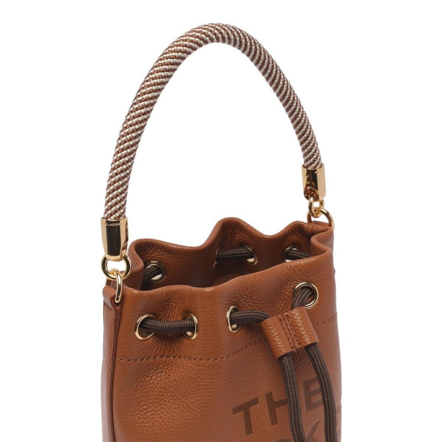 Marc Jacobs Logo Embossed Bucket Bag