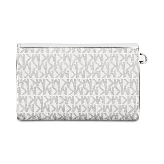 Logo Jet Set Charm Flap Wristlet