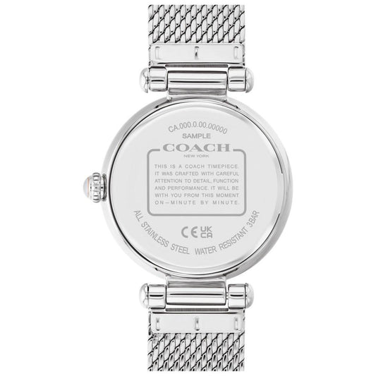 Women's Cary Silver-tone Stainless Steel Mesh Bracelet Watch