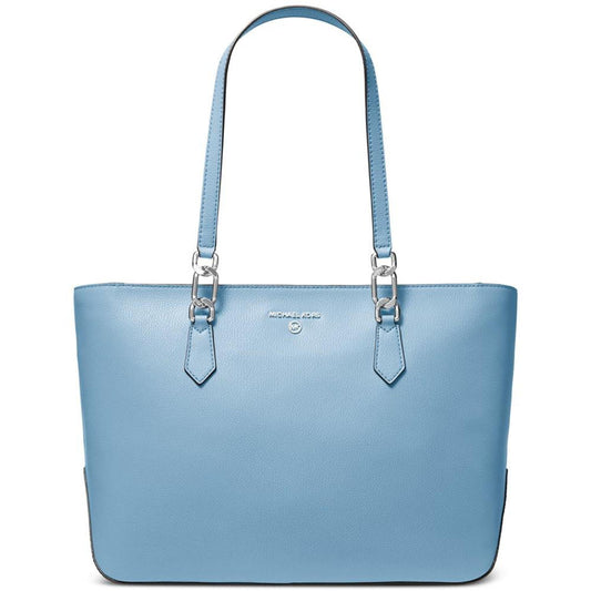 Laney Medium Leather Top Zip Tote Bag