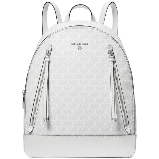 Logo Brooklyn Large Double Zip Backpack
