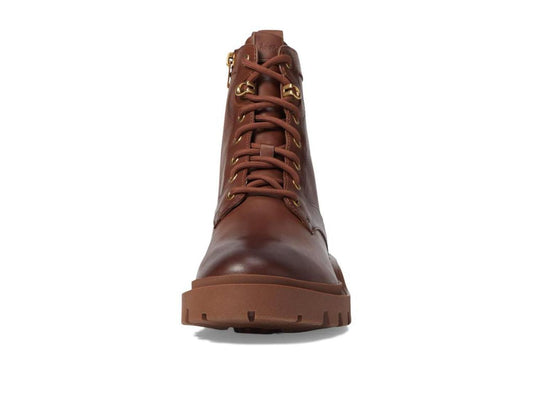 CitySole Leather Burnished Lace-Up Boot
