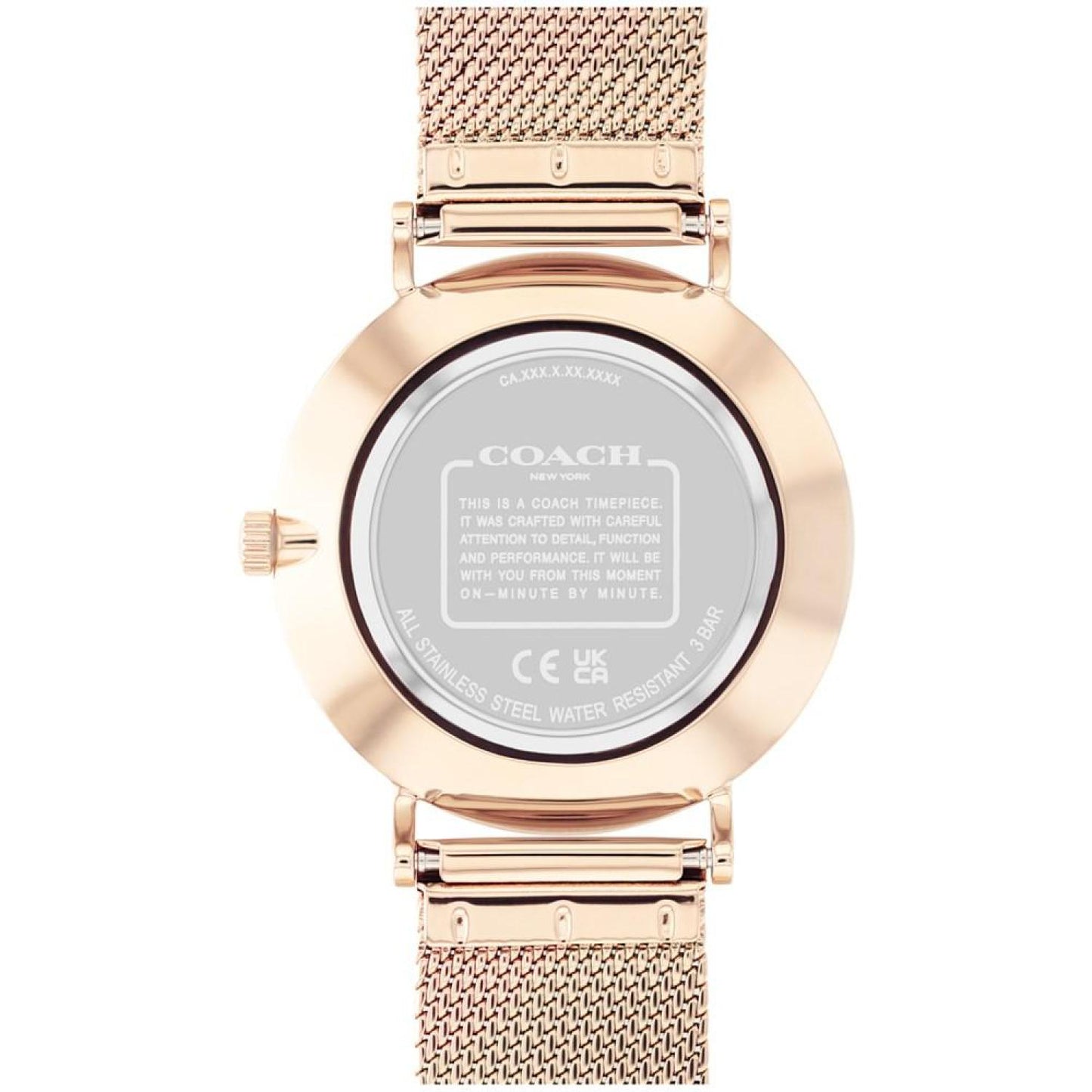 Women's Perry Quartz Rose Gold-Tone Stainless Steel Mesh Bracelet Watch 36mm