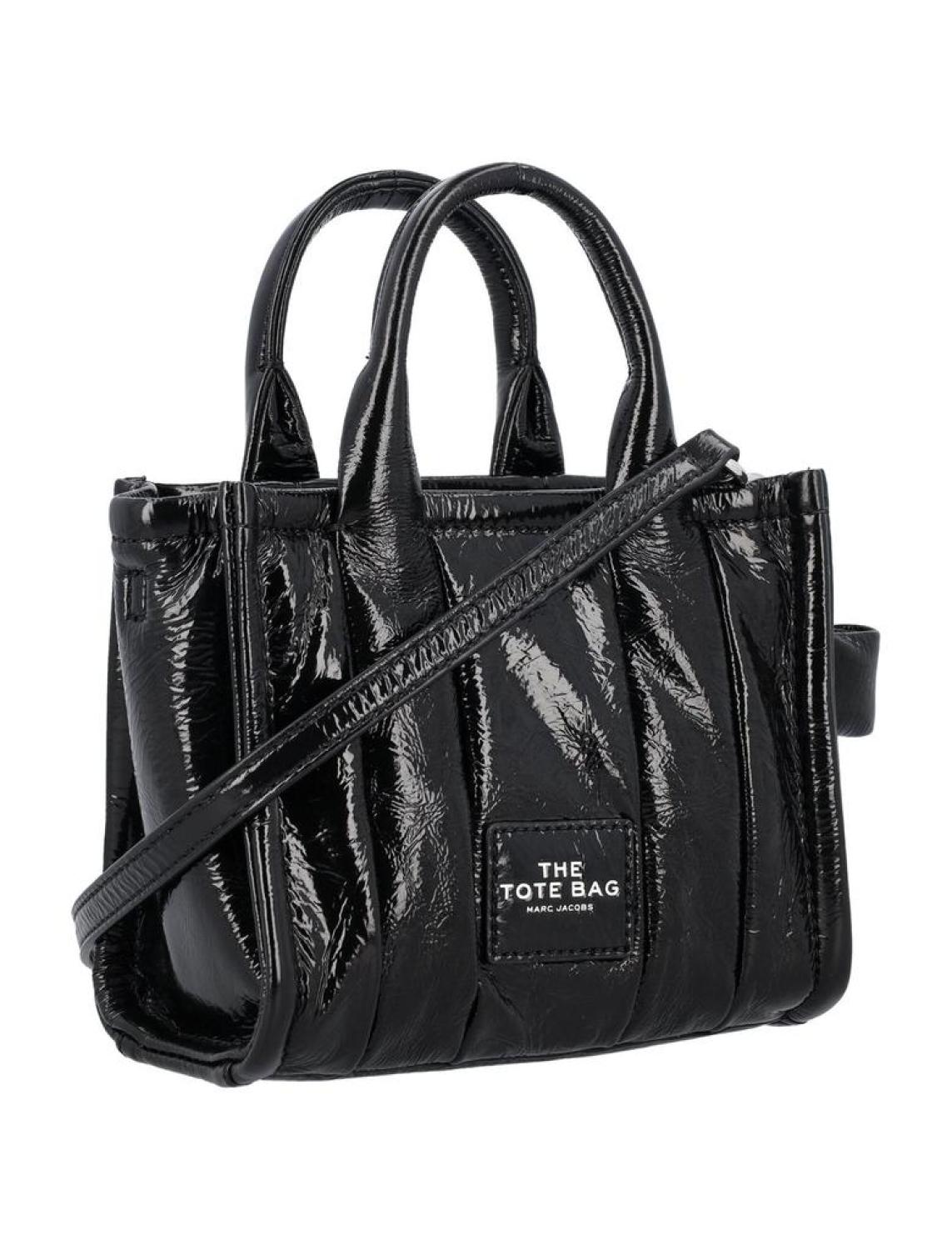 Marc Jacobs The Shiny Crinkle Micro Tote Bag