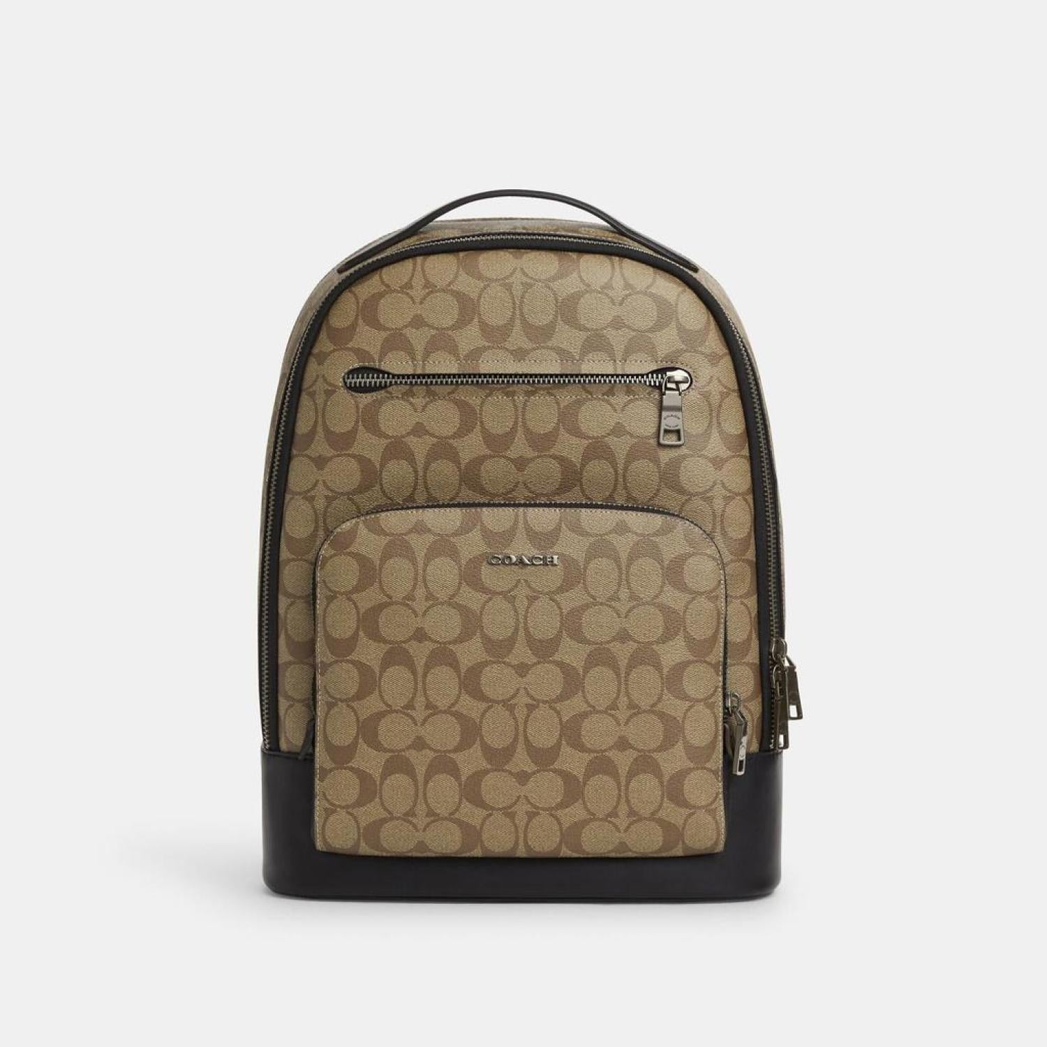 coach backpack in signature canvas Outlet Taylor Small Combining effortless style and major functionality our Hitch takes you to work weekends and everywhere in between Coach Outlet Ethan Backpack In