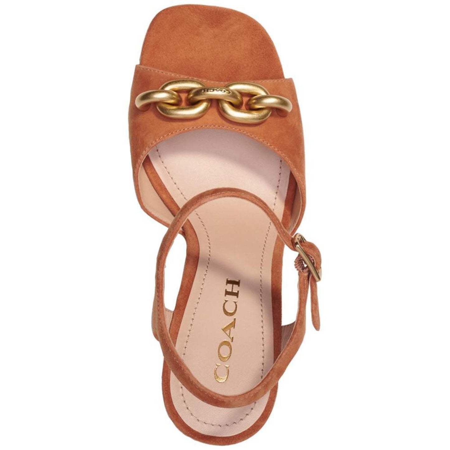 Women's Nicolette Chain-Trimmed Platform Sandals