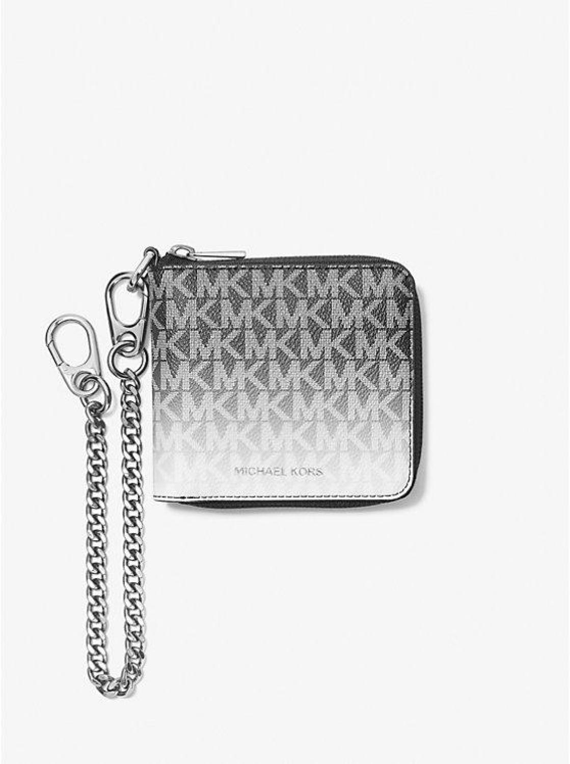 Ombré Logo Billfold with Chain