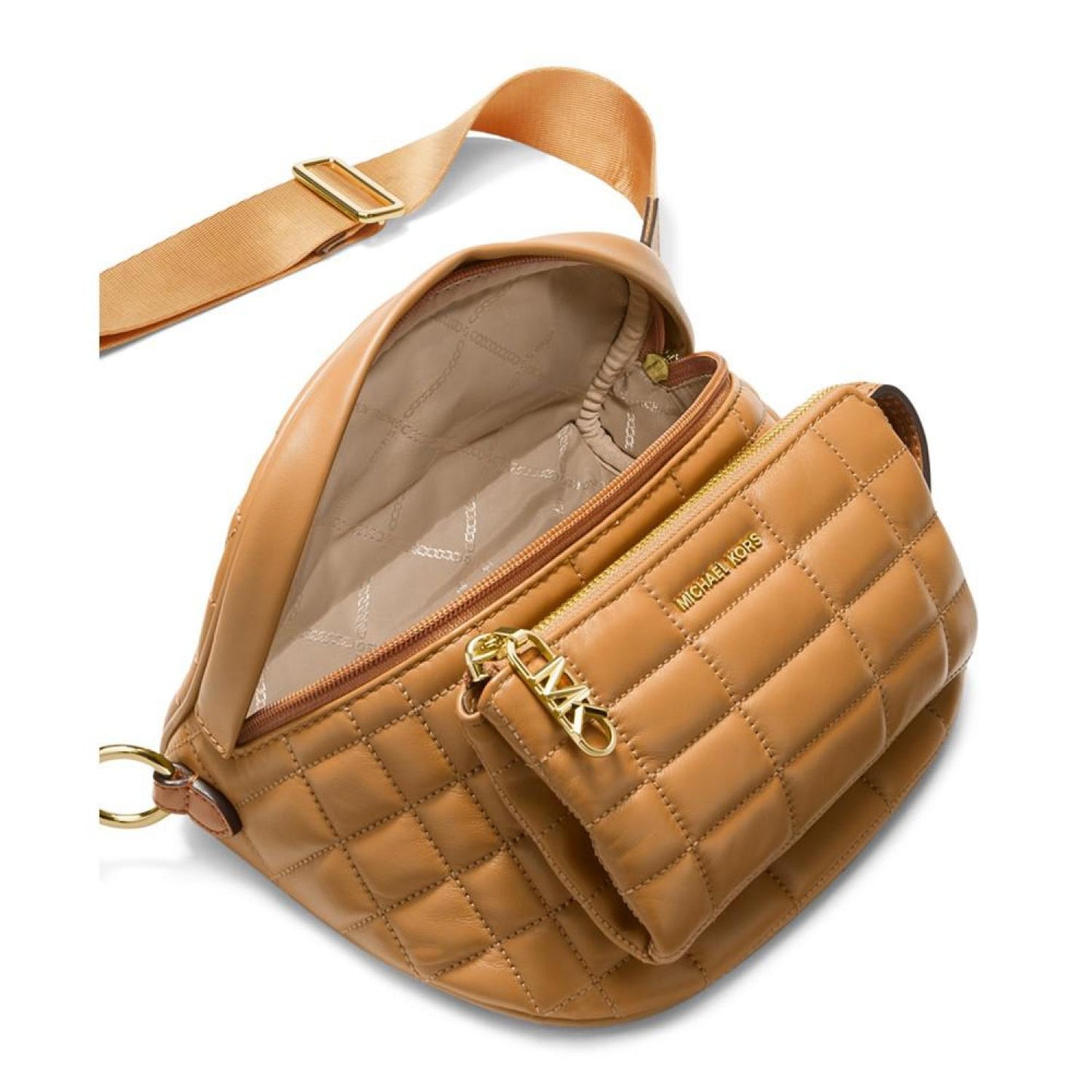Slater Medium Leather Sling Pack Chain Messenger