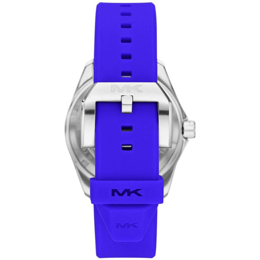 Men's Maritime Three-Hand Blue Silicone Watch 42mm