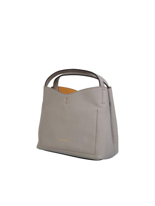 Furla Primula Logo Plaque Bucket Bag