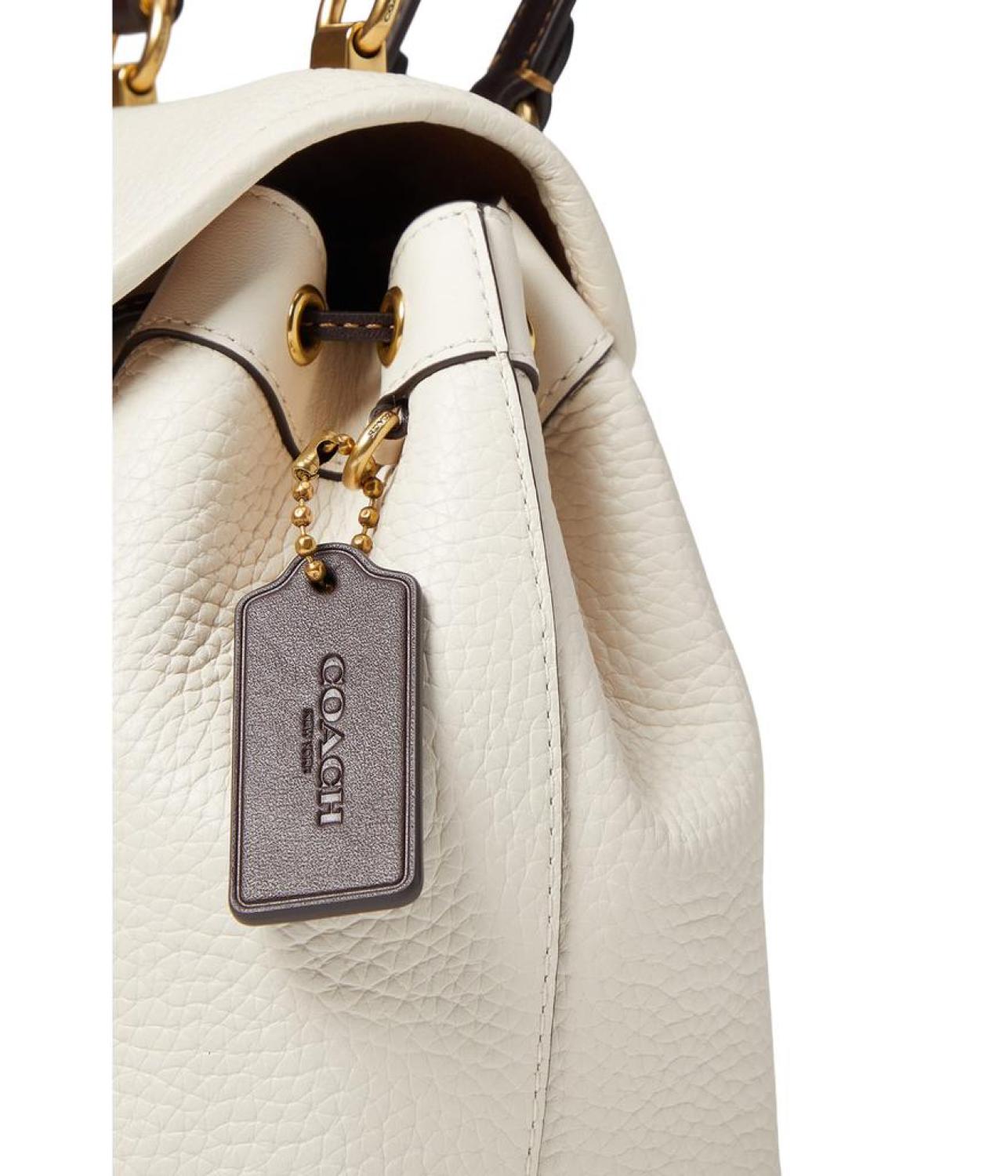 Color-Block Leather Riya Backpack 21