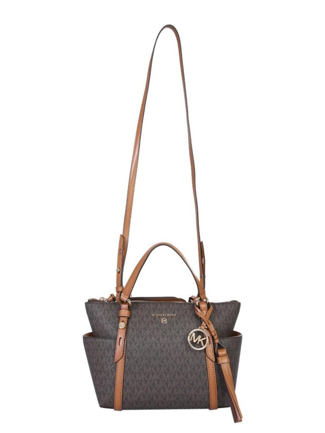 Michael Michael Kors Sullivan Logo Plaque Small Tote Bag
