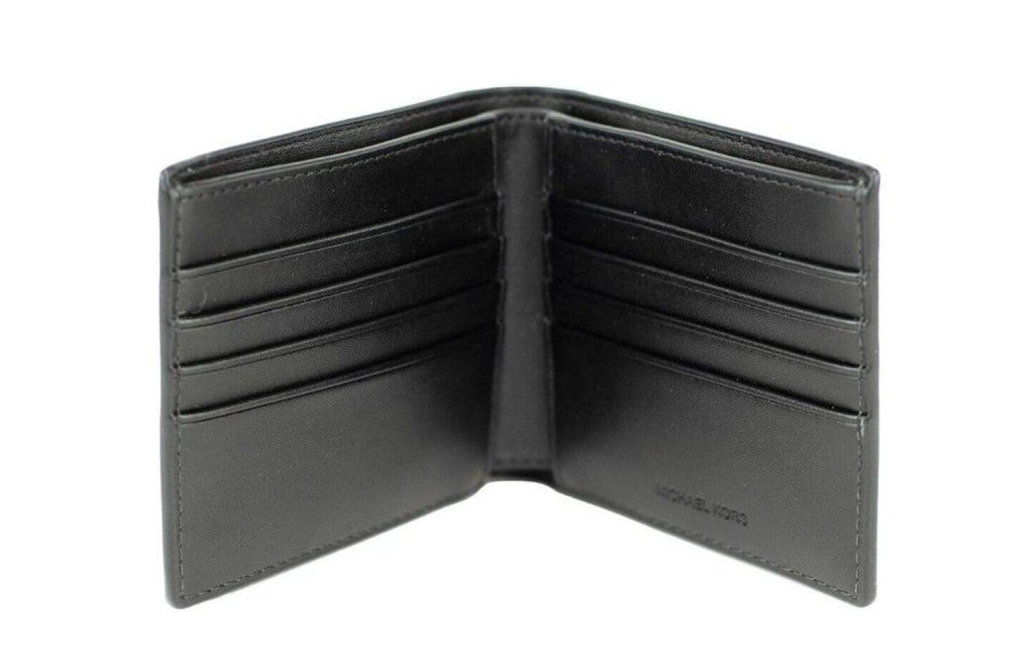 Michael Kors Cooper Flame Signature Leather Graphic Logo Billfold Women's Wallet