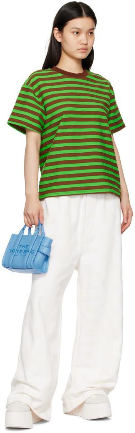 Blue 'The Leather Mini' Tote