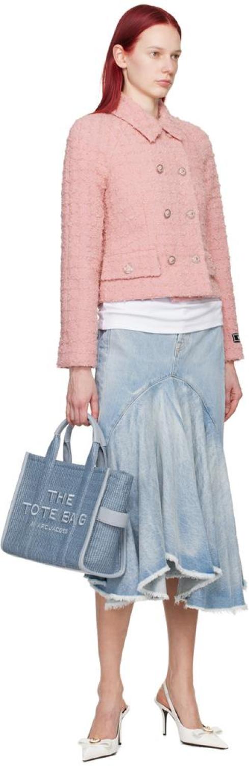 Blue 'The Woven Medium' Tote