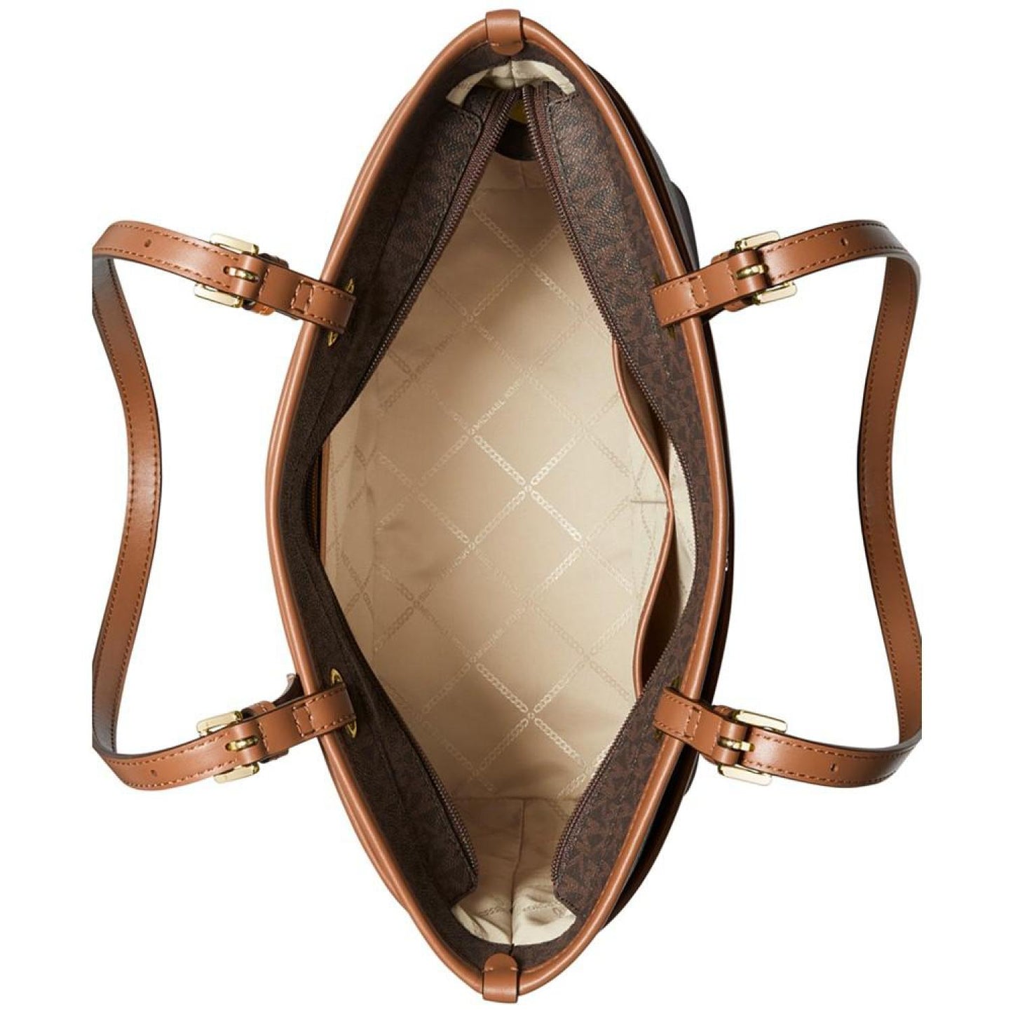 Logo Large Top Zip Pocket Tote