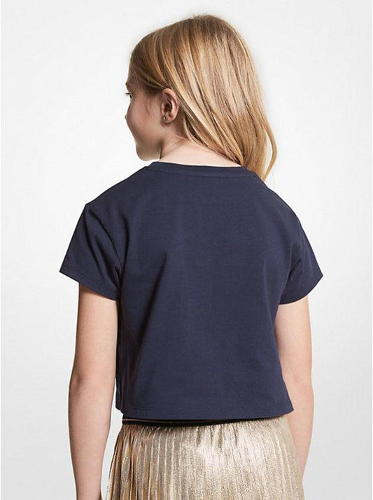 Studded Cotton T-Shirt