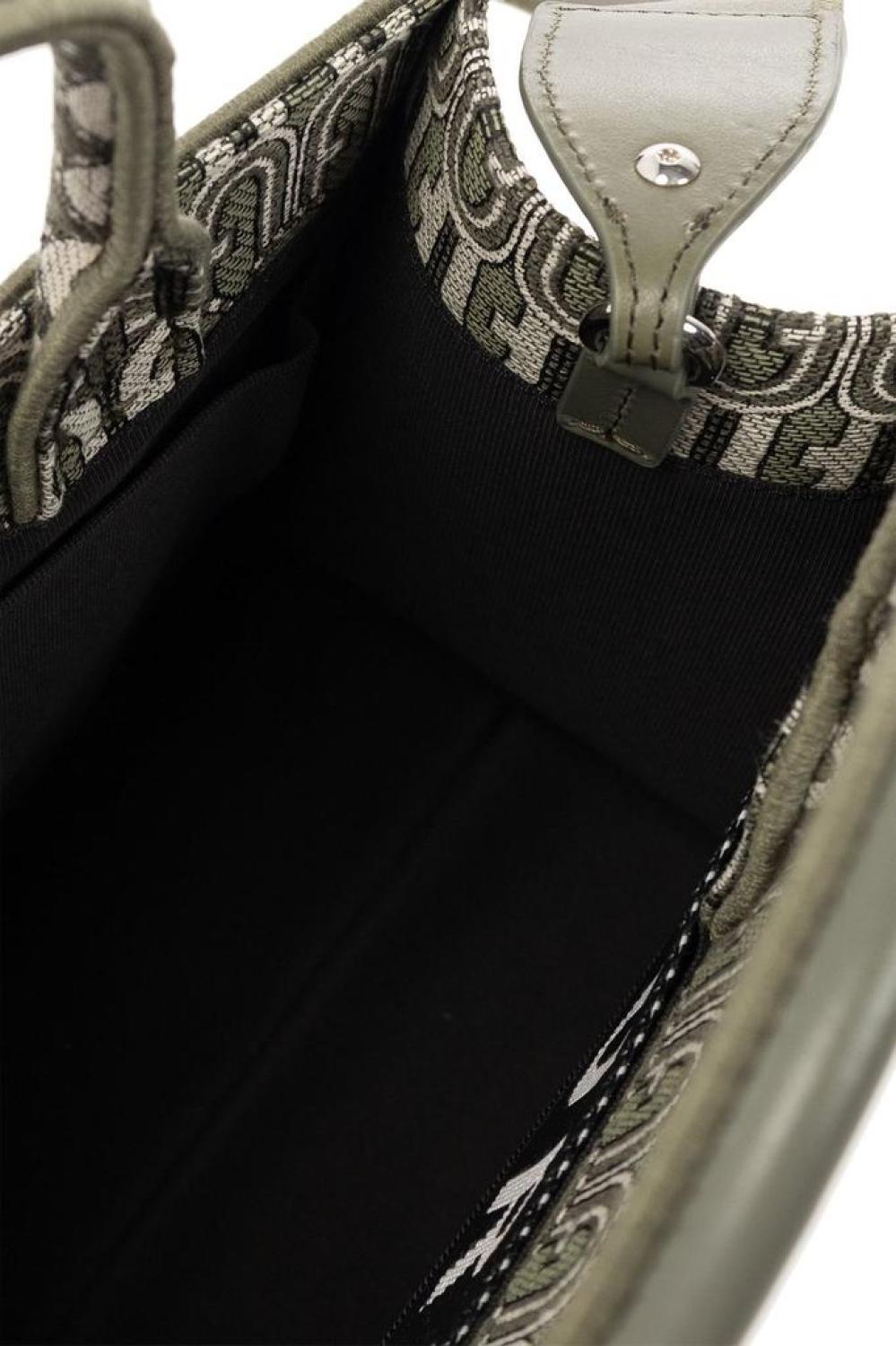 Furla Logo Monogram Top-Handle Tote Bag