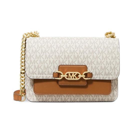 Logo Heather Large Shoulder Bag