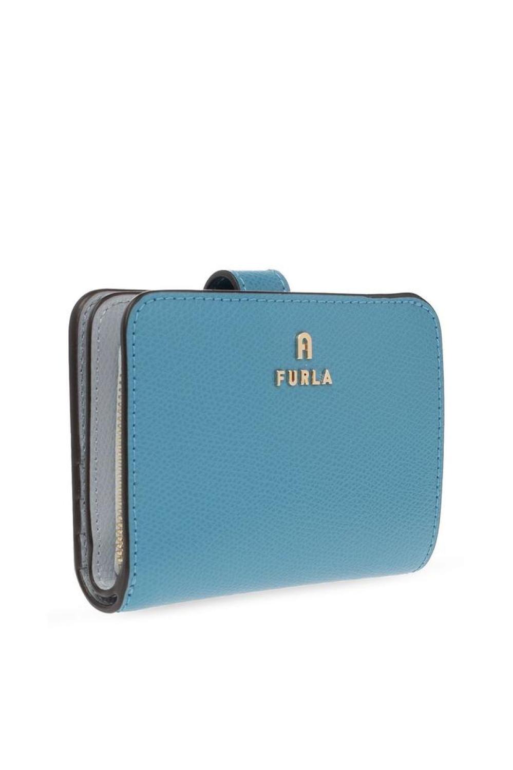 Furla Logo Lettering Compact Wallet