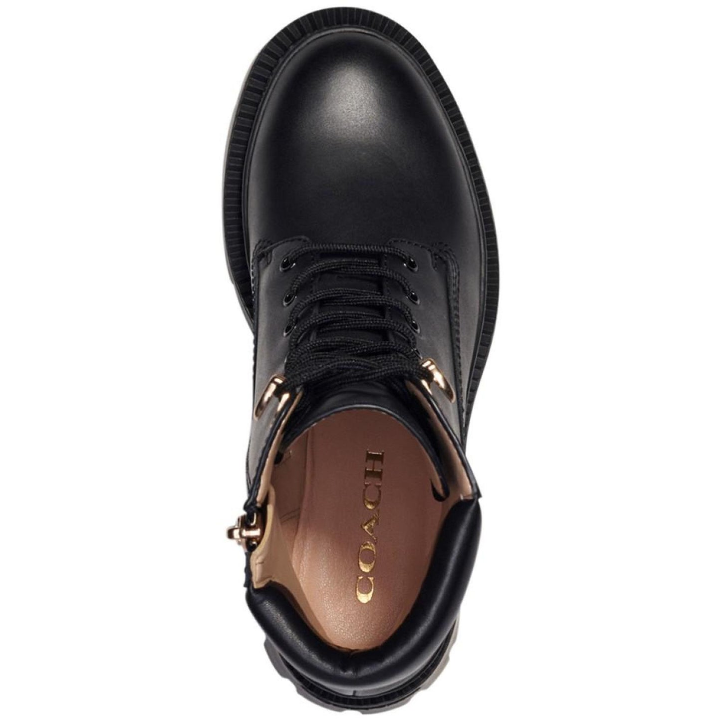 Women's Ainsely Lace-Up Lug Sole Combat Booties