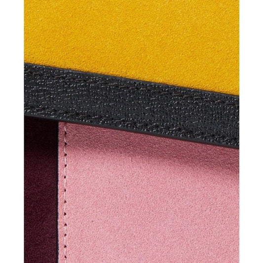 Katy Colorblocked Suede Small Top Handle Satchel