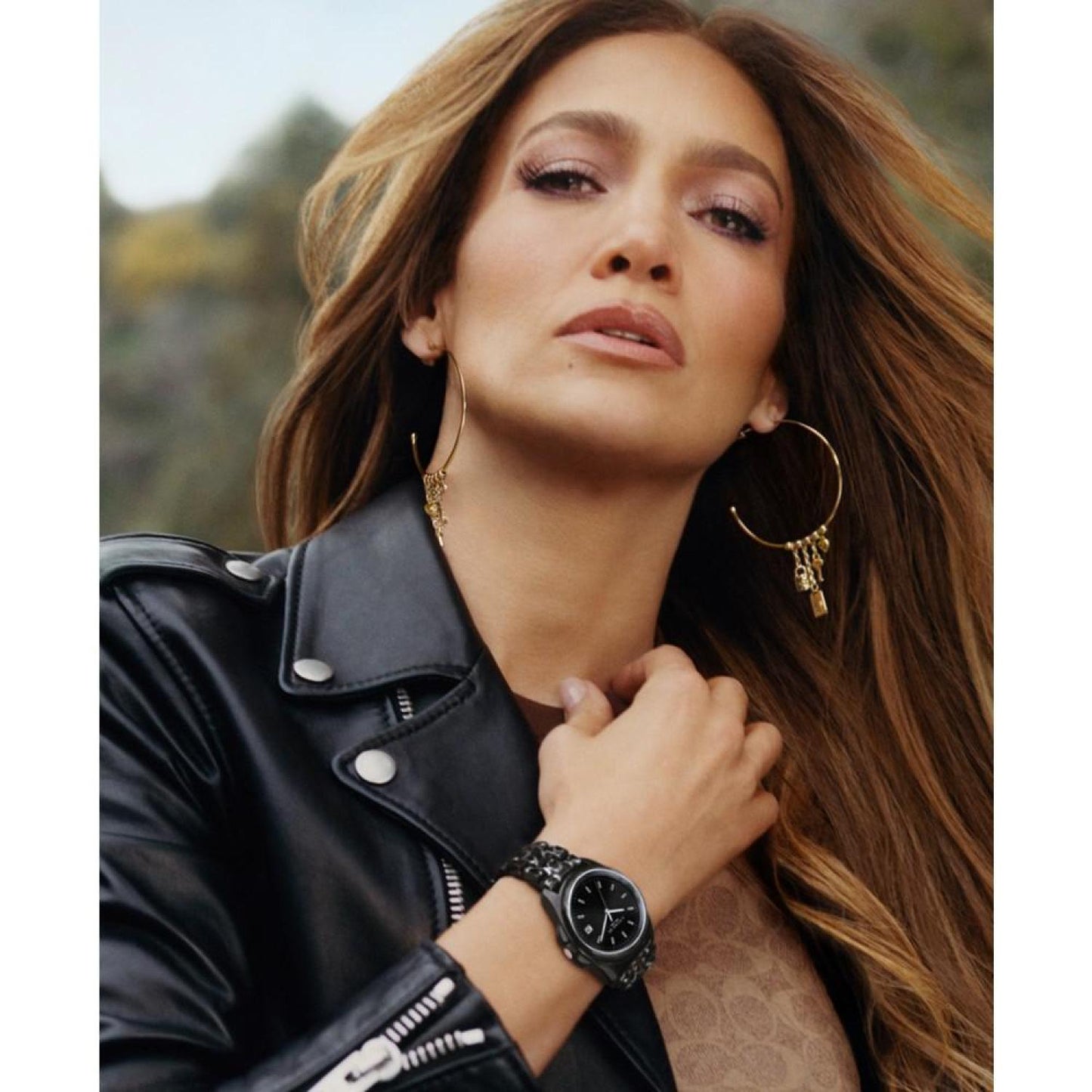 Women's Greyson Black Tortoise Signature C Resin Watch, 36mm