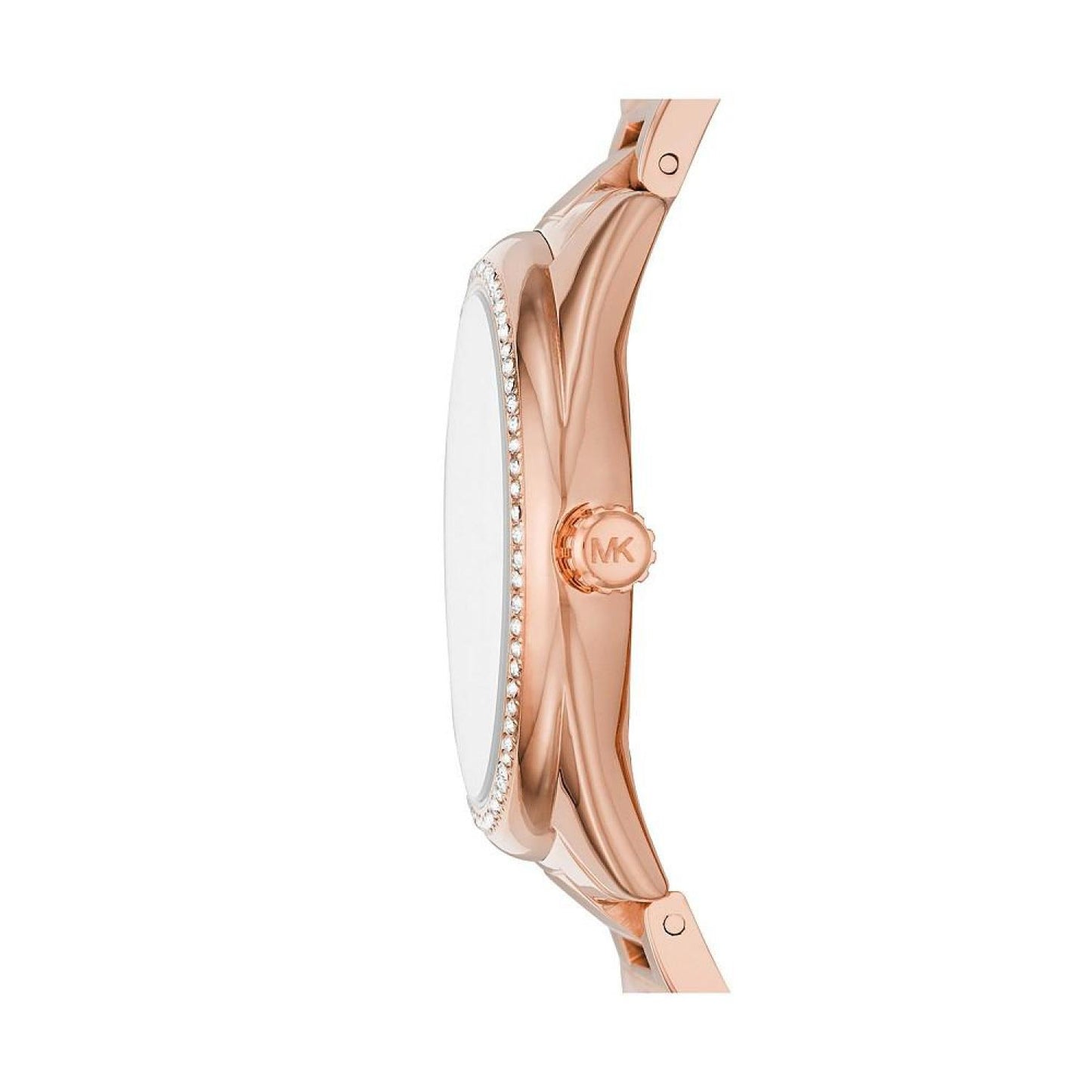 Women's Janelle Multifunction Rose Gold-Tone Stainless Steel Bracelet Watch 36mm MK7095