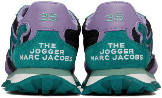 Purple & Green 'The Jogger' Sneakers