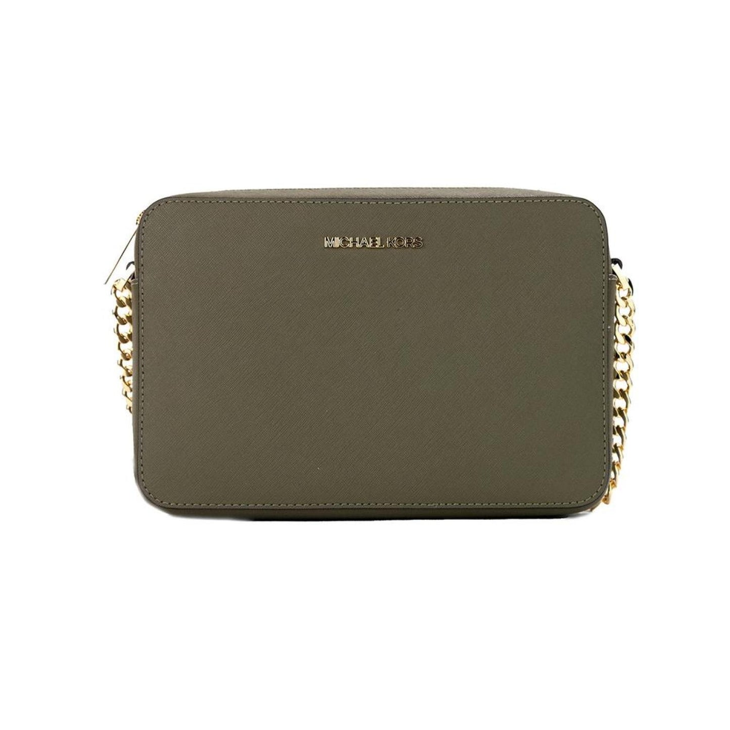 Michael Kors Jet Set Large East West Leather Crossbody Handbag Women's Purse