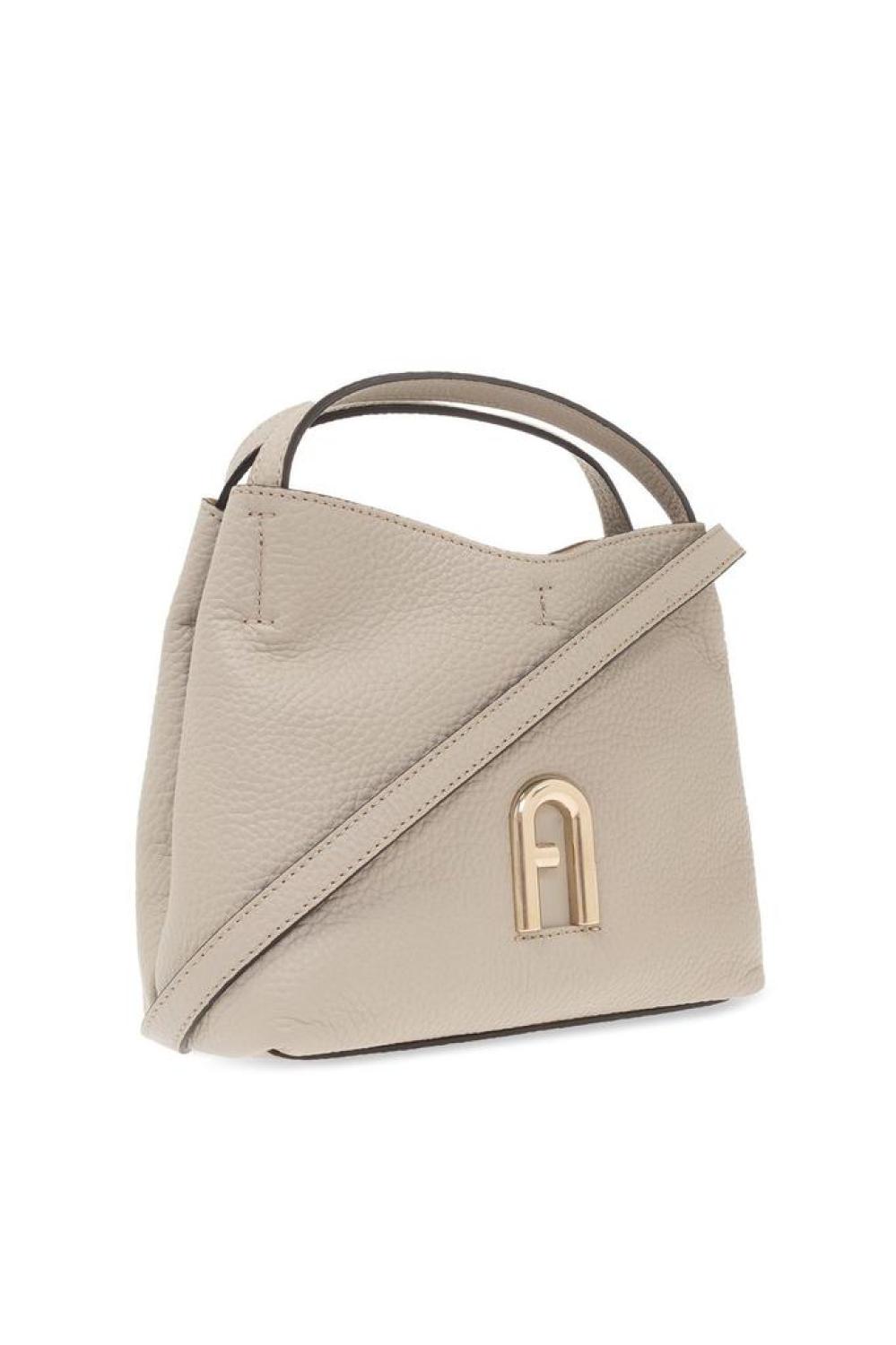 Furla Primula Logo Plaque Bucket Bag