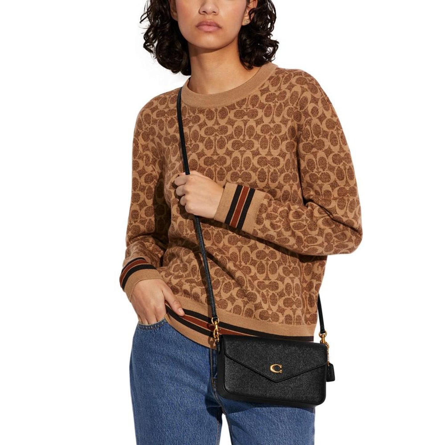 Crossgrain Leather Wyn Crossbody with Removable Card Case